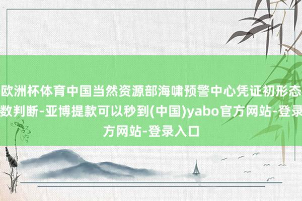 欧洲杯体育中国当然资源部海啸预警中心凭证初形态震参数判断-亚博提款可以秒到(中国)yabo官方网站-登录入口