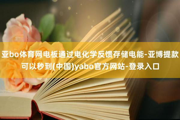 亚bo体育网电板通过电化学反馈存储电能-亚博提款可以秒到(中国)yabo官方网站-登录入口